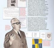 Uno de los paneles de la exposición