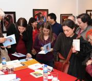 Os asistentes interesáronse polas obras das poetas.