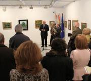 Inauguración da mostra de Marcial Ortiz
