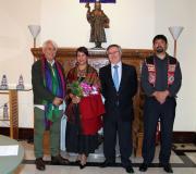 Antonino Nieto, Magali Revollar, Ramón Jiménez e Max León na Casa