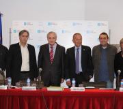 Enrique Díaz, Ángel Ferrero, José Ramón Ónega, Jorge Civis, Ramón Jiménez e Ana R. Barrena