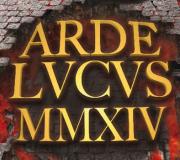 Cartel anunciador do Arde Lucus 2014
