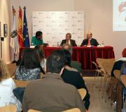 Un momento da presentación do documental.