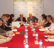Ao inicio da reunión.