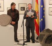 Jiménez e Valverde na inauguración