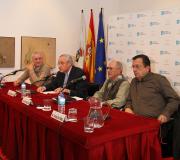 De esda a dta. Carballa, Ónega, Diéguez e Gil.