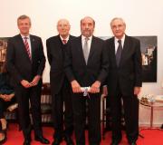 O maxistrado Casas Estévez tamén estivo entre os homenaxeados.