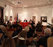 Un momento da conferencia de Fdez.Buján.