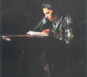 CARMEN LENDO - Óleo sobre lenzo, 80 x 64 cm.
