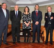 Rodríguez Andina, Ónega, Martínez, Suárez e Leopoldo Calvo Sotelo.