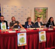 De esquerda a dereita: Pepe Solla, Orlando Lumbreras, Ana Rodríguez Barrena, Mariano Fisac e Laura Rodríguez Herrera, na mesa.