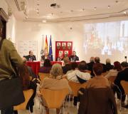 Aspecto da sala no acto de presentación.