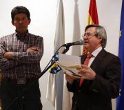Darriba e Jiménez, na presentación.