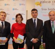 José Manuel Rodríguez, Nava Castro, Javier D. Trisac e José Ramón Ónega, de izq. a dcha.