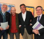 Santalices, os pintores Lamazares e González Aller e Jiménez.