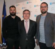 Cupeiro, Jiménez e Yukhnevich.