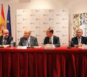 De esquerda a dereita, Lage, Cavallo, Garrido e Olier.