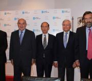 Julio Lage, Domingo Cavallo, Antonio Garrido, Eduardo Olier e Guillermo de la Dehesa.