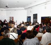 Un momento da conferencia.