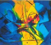 Pintura 60. Técnica mixta sobre lienzo (2008)