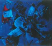 Pintura 61. Técnica mixta sobre lienzo (2007)