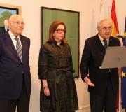 Romay, Salgueiro e Ónega na inauguración.