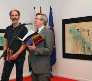 Farruco Mosteiro e Ramón Jiménez no acto inauguración.