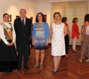 Tania Pintor, José Ramón Ónega , Belén do Campo e Concepción Astray.