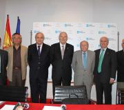 Sánchez, De Blas, Ónega, Romay, Santín, Cerdeira y Cadenas.