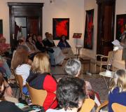 Ramón Jiménez na presentación da obra Perfiles.