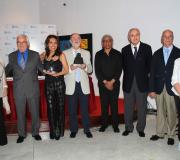 Os protagonistas do acto.