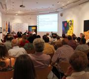 Un momento do acto.