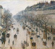 MAÑANA DE INVIERNO EN EL BOULEVARD MONTMARTRE, 1897