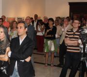 Parte del público que asistiu ao acto de inauguración da muestra, entre o que estaban profesionais de diferentes ámbitos.