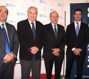 Alonso, Ónega, Lage e Rey, de esquerda a dereita.