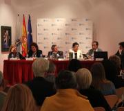 Un momento da presentación do libro.