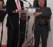 6. José Ramón Ónega, delegado da Xunta en Madrid con Ramón Jiménez, coordinador de Actividades da Casa.