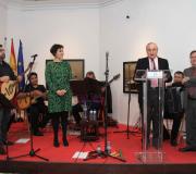 1. Batital co delegado da Xunta José Ramón Ónega que fixo un repaso polas actividades da Casa.