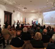 O alcalde de Ferrol, Jorge Suárez, intervindo.
