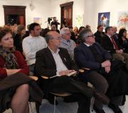 Público que asistiu á conferencia.