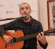 1. Emilio Rúa nun momento d a súa interpretación.