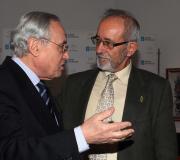 6. José Ramón Ónega, delegado da Xunta en Madrid  con Gabriel Tirapu, pte. de EFA Galicia.