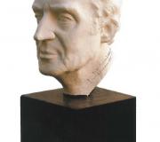 JUAN CARLOS I. Escayola, 56 x 27 x 27 cm. 1997