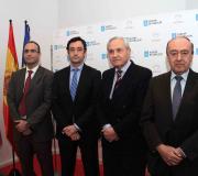 1. Antonio F. Ecker, Javier Aguilera, José R. Ónega e Julio Lage.
