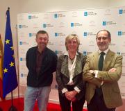 1. Paulino Matínez, Ana R. Barrena e Antonio Villalba.