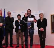 Rafael e Pedro Martínez, Manuel Vilariño, Xerardo Pazos e Ana Rodríguez.
