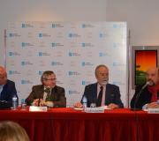 Corbalán, Jiménez, Díaz-Pache y Rodríguez Cañada, en la mesa.