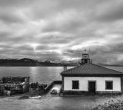 FARO DE MONTE LOURO (MUROS). Marzo 2014
