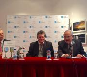 2. O delegado da Xunta e  director da Casa, José Ramón Ónega, dirixe unhas palabras aos organizadores e asistentes.