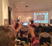 3. A Sala A con parte do público que asistiu á xornada.